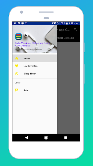 Radio Mauritius: Stations app Online + FM AM Music Screenshot 0