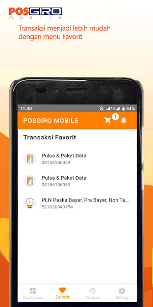 POS GIRO Mobile Screenshot 2