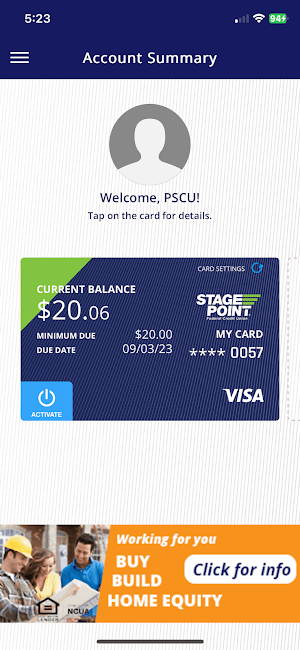 StagePoint Wallet Screenshot 2