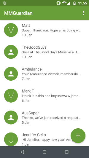 MMGuardian Messaging App Screenshot 0