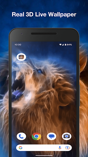 Neon Animals Live Wallpaper Screenshot 2