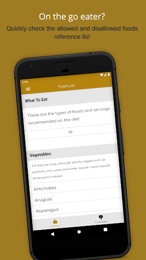 MyMedi: Mediterranean Diet Tracker & Meal Plan Screenshot 3