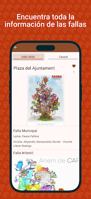 Fallas Map 2026 Screenshot 2