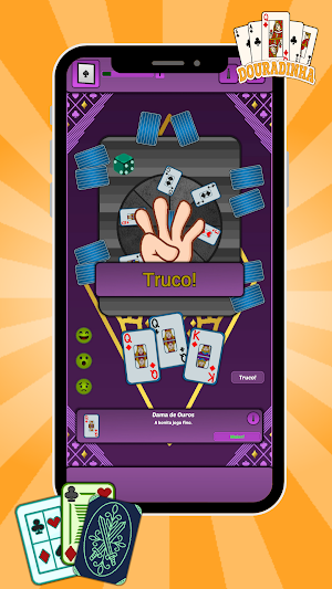 Douradinha: Jogo de Cartas Screenshot 2