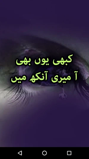 Kabhi Youn Bhi Aa Meri Aankh Mein by Mahwish Urooj Screenshot 0