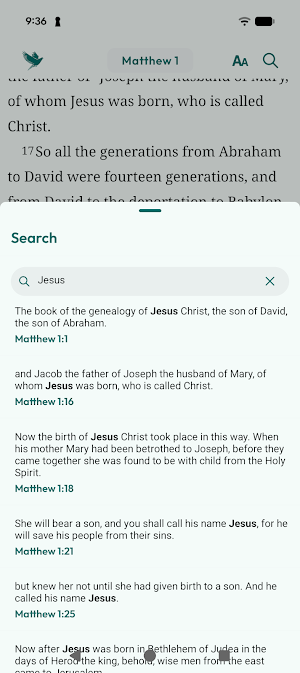 ESV-CE Catholic Bible Screenshot 2