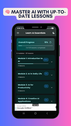 AI Learning Course Screenshot 0