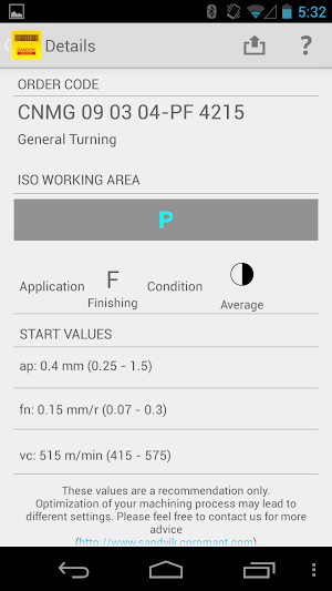 Start Values Screenshot 2