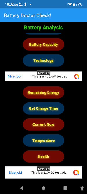 Battery Doctor Check! Screenshot 2