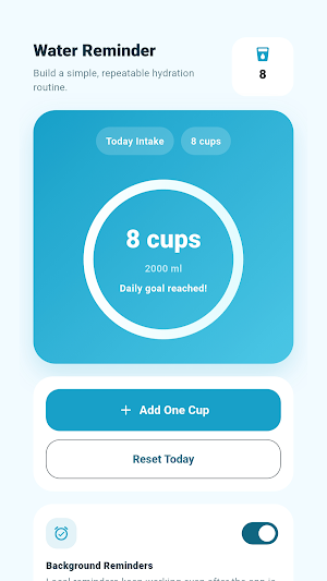 Water Reminder – Drink Tracker Screenshot 0