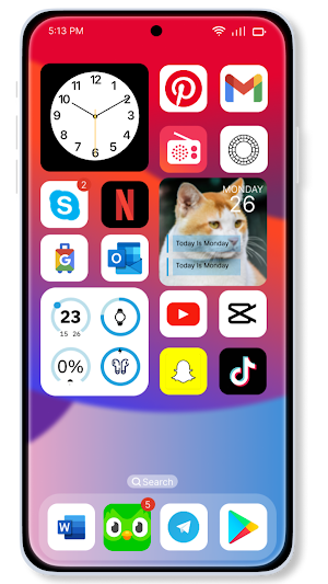 iLauncher OS 18 Screenshot 0