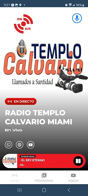 Radio Templo Calvario Miami Screenshot 1