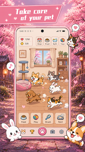 Anime Shimeji Screen Pets Screenshot 3