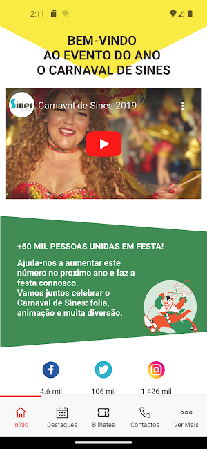 Carnaval Sines Screenshot 0