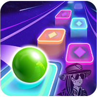 lady gaga Tiles Hop Game Edm