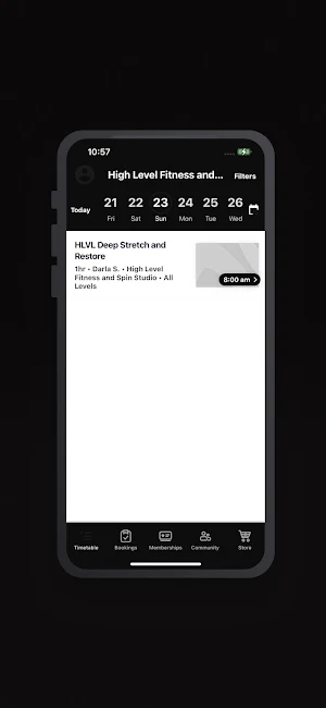 High Level Fitness Screenshot 2