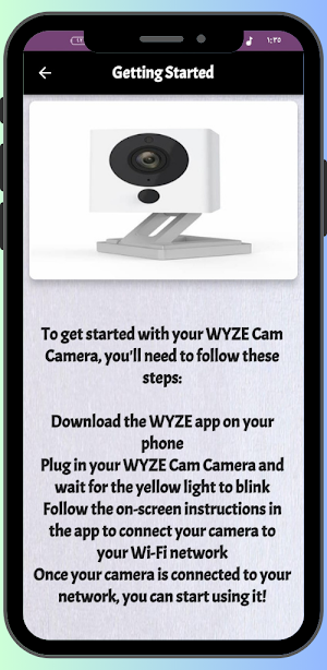 Wyze Cam Camera Guide Screenshot 0