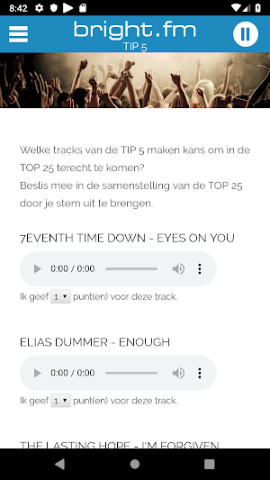 BrightFM Screenshot 1