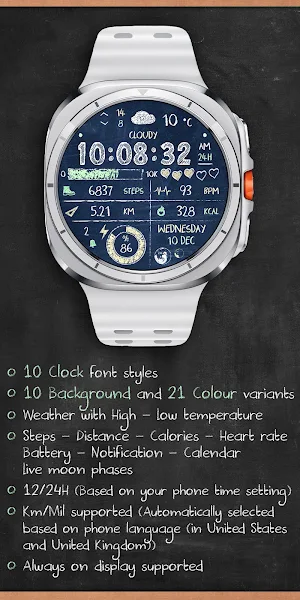 Back to School - Watch Face Screenshot 3