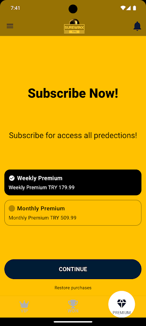 SureWinX: Betting Tips Screenshot 2