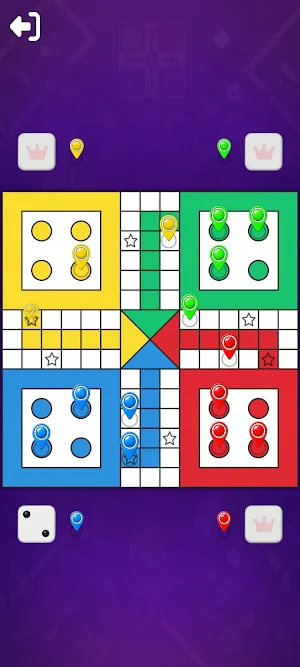 Ludo and Snake Ladder Rush Screenshot 1