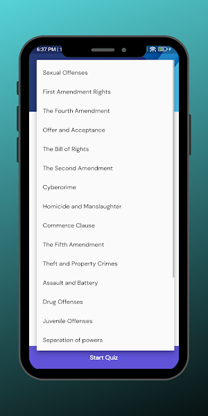 Legal Mastery Quiz Screenshot 3