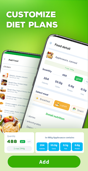 Calculate Calories - Diet Plan Screenshot 2