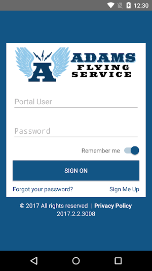 Adams Flying Service Screenshot 0