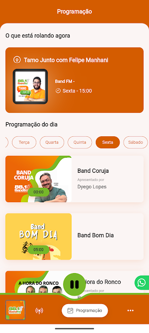 Band FM Araraquara - Matão Screenshot 2