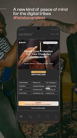 careless™ Screenshot 1