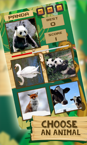 Animal Match Quiz Screenshot 1