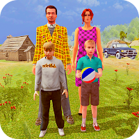 Happy Family Summer Vacation