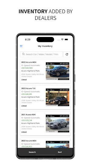 Road Dealer App Screenshot 2