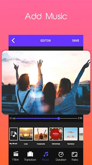 Video Maker & Photo Music Screenshot 2