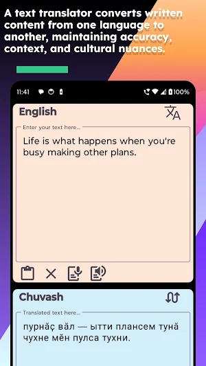 English Chuvash Translate Screenshot 2