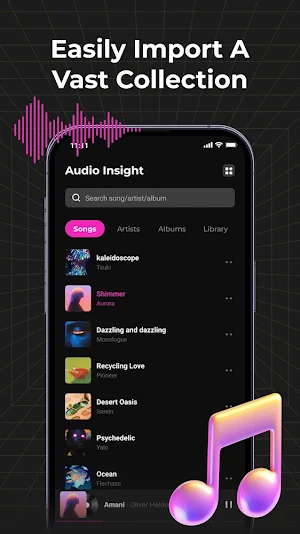 Audio Insight - Offline Music Screenshot 0