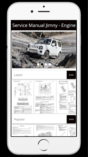 Service Manual Suzuki Jimny Screenshot 1