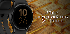 Rose Gold Elegant Watch Face Screenshot 1