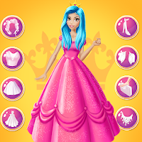 Dress Up Royal Princess Doll