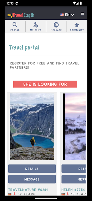 MyTravel.Earth Screenshot 3