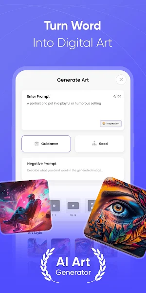Artistic AI - AI Art Generator Screenshot 0