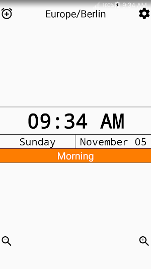 Time Zone Clock Screenshot 0
