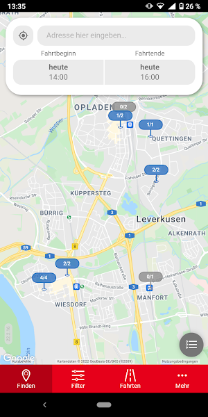 wupsiCar - Carsharing Screenshot 0
