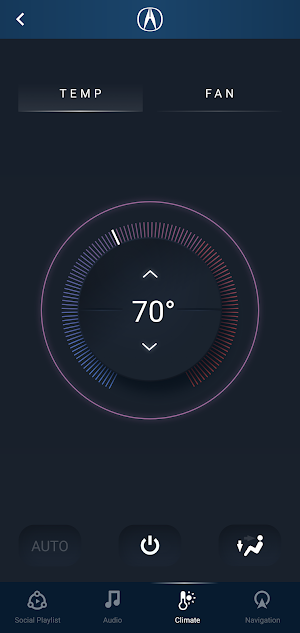 Acura CabinControl Screenshot 2