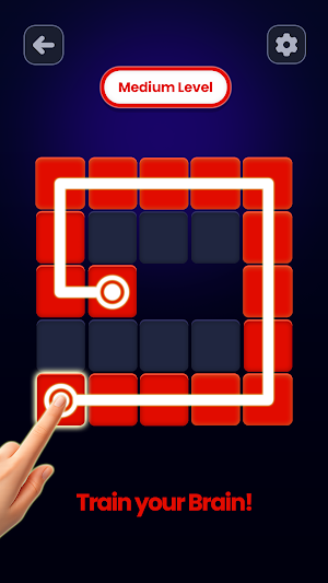 One Line Fill Block Puzzle Screenshot 3