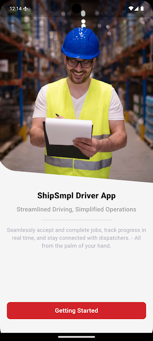 ShipSmpl - Driver App Screenshot 0