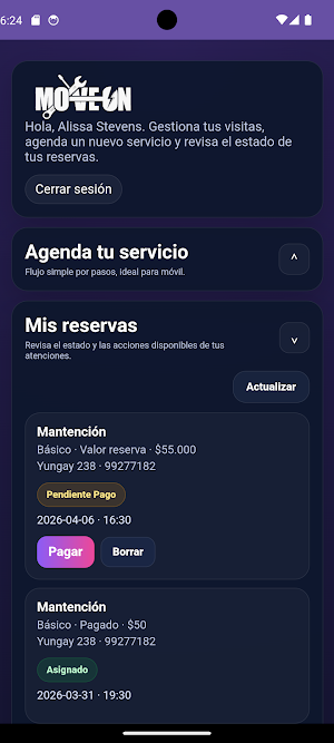 Moveon Screenshot 1