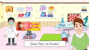 My Pretend Town Hospital Life Screenshot 0