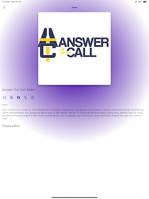 Answer The Call Radio Screenshot 3
