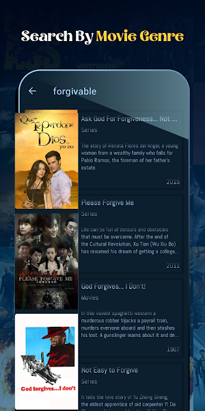 JustMovies & TV Shows Screenshot 2